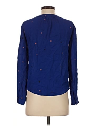 Thalia Sodi Long Sleeve Silk Top (view 2)