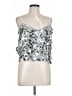 Lena Silver Sleeveless Top Size L - photo 1
