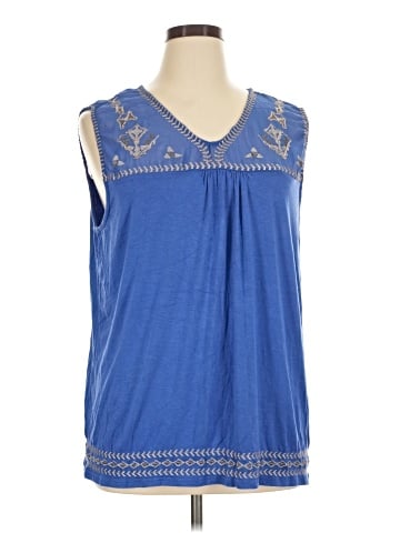 Forgotten Grace Sleeveless Blouse (view 1)