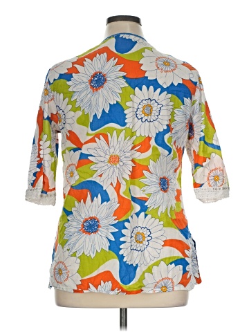Seventeen 3/4 Sleeve Blouse (view 2)