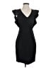 Express Solid Black Cocktail Dress Size 0 - photo 1