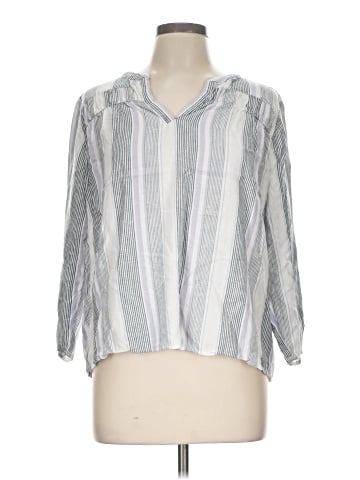 Splendid 3/4 Sleeve Button-Down Shirt (view 1)