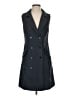 ModCloth 100% Polyester Gray Casual Dress Size S - photo 1
