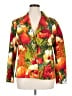Chico's Floral Orange Blazer Size XL (3) - photo 1