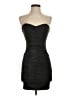 Forever 21 Metallic Black Cocktail Dress Size S - photo 1