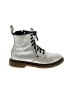 Dr. Martens Gray Ankle Boots Size 5 - photo 1