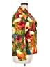 Chico's Floral Orange Blazer Size XL (3) - photo 4