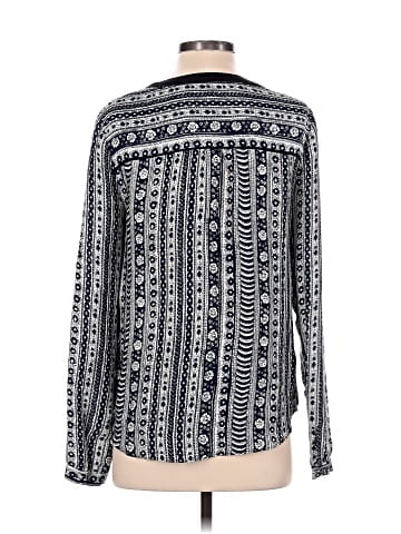 Veronica Beard Long Sleeve Silk Top (view 2)