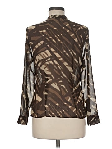 Ann Taylor Factory Long Sleeve Blouse (view 2)