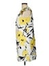 Perceptions 100% Cotton Print White Yellow Casual Dress Size 12 - photo 5
