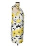 Perceptions 100% Cotton Print White Yellow Casual Dress Size 12 - photo 4