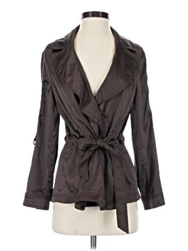 White House Black Market Trenchcoat (view 1)