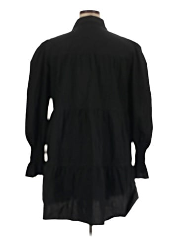 WAYF 3/4 Sleeve Button-Down Shirt (view 2)