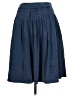 Talbots Solid Blue Casual Skirt Size 10 - photo 1