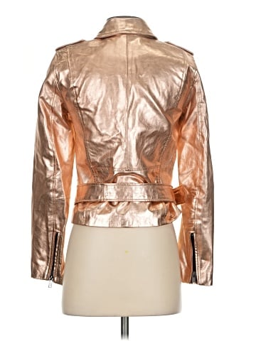 Zara Faux Leather Jacket (view 2)