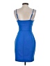 Express Solid Blue Cocktail Dress Size XS - photo 2