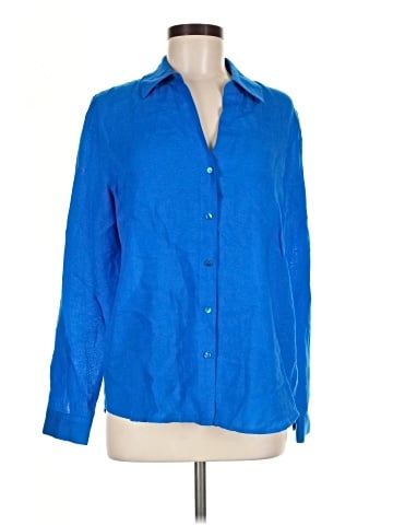 L'Agence 3/4 Sleeve Button-Down Shirt (view 1)
