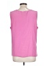 Patchington 100% Silk Pink Sleeveless Silk Top Size L - photo 2