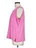 Patchington 100% Silk Pink Sleeveless Silk Top Size L - photo 5