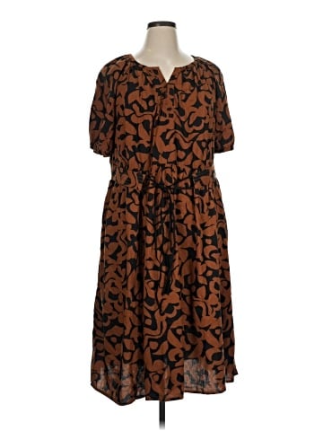 Terra & Sky Casual Dress (view 1)