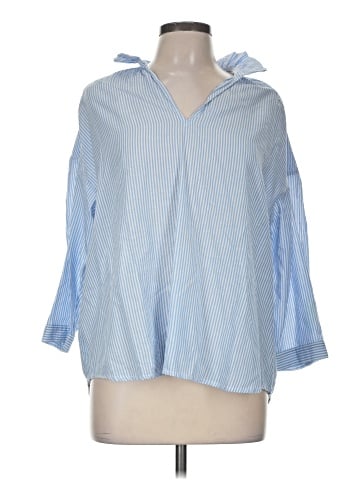 Crown & Ivy 3/4 Sleeve Button-Down Shirt (view 1)