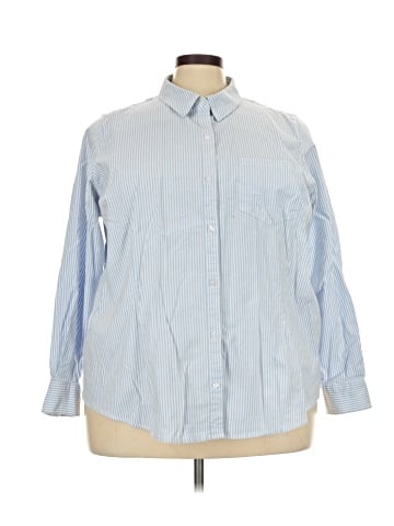 Amazon Essentials Long Sleeve Button-Down Shirt (view 1)