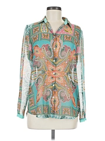 Zara Basic Long Sleeve Blouse (view 1)