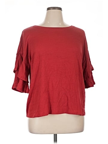 Cable & Gauge 3/4 Sleeve Top (view 1)