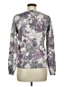 Alfred Dunner Floral Purple Pullover Sweater Size M (petite) - photo 2