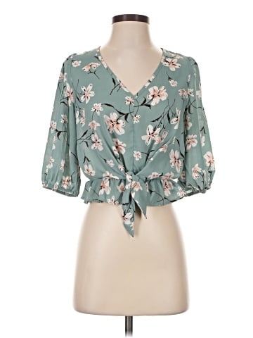 Sienna Sky 3/4 Sleeve Blouse (view 1)