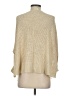Mud Pie Metallic Tan Pullover Sweater Size S - photo 2