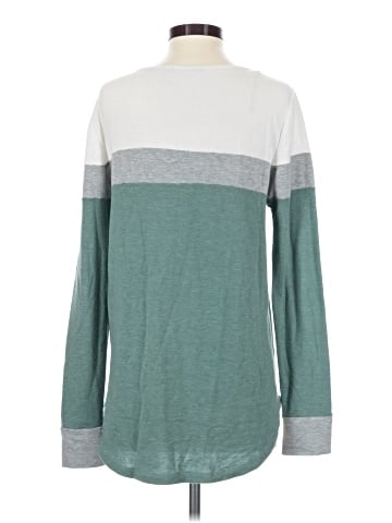 Pink Clover Long Sleeve Top (view 2)