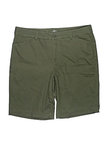 St. John's Bay Khaki Shorts (view 1)