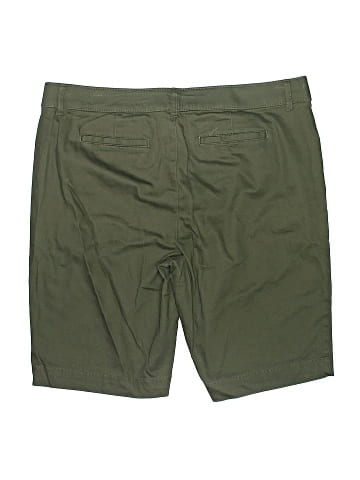 St. John's Bay Khaki Shorts (view 2)