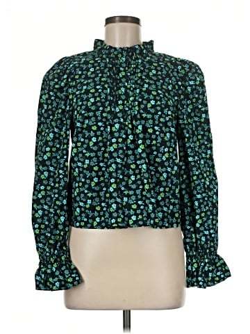 Topshop Long Sleeve Blouse (view 1)