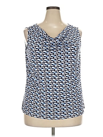 Tahari by ASL Sleeveless Blouse (view 1)