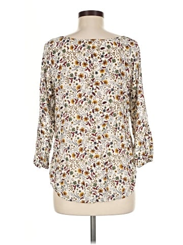 Mossimo Supply Co. 3/4 Sleeve Blouse (view 2)
