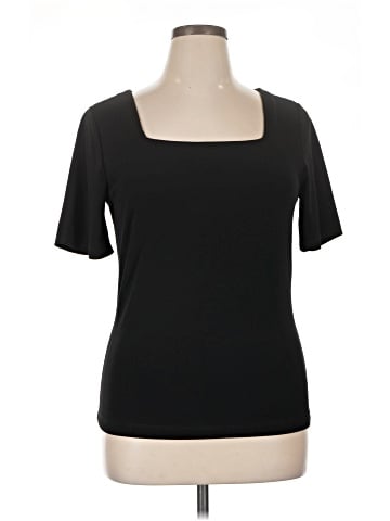 Carmen Carmen Marc Valvo Short Sleeve Top (view 1)