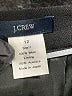 J.Crew 100% Wool Solid Black Wool Skirt Size 12 - photo 4