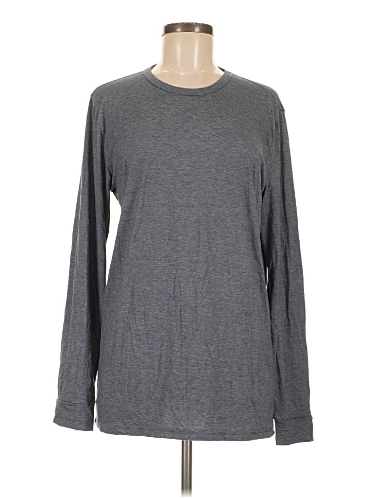Pre-owned 32 Degrees Long Sleeve T-shirt In Gray