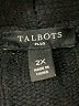 Talbots Black Blazer Size 2X - photo 7