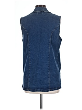 French Dressing Sleeveless Button-Down Shirt (view 2)