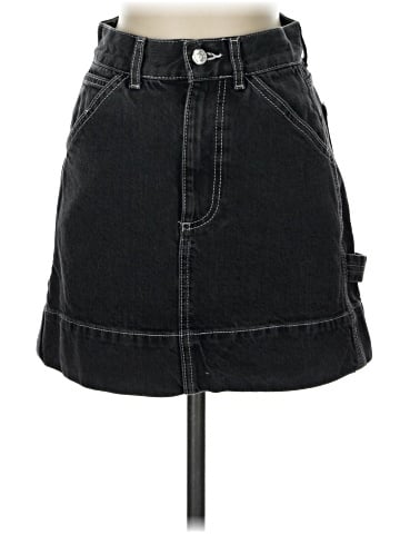 Topshop Denim Skirt (view 1)
