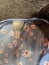 ASOS 100% Polyester Stars Blue Casual Dress Size 4 - photo 7