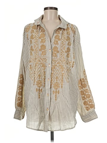 Johnny Was 3/4 Sleeve Blouse (view 1)