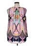 Rose + Olive Pink 3/4 Sleeve Blouse Size 1X - photo 2