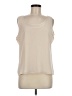 DKNY Ivory Sleeveless Blouse Size M - photo 1