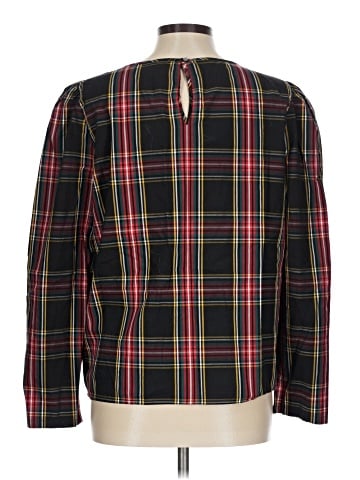 J.Crew Factory Store Long Sleeve Blouse (view 2)