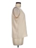 DKNY Ivory Sleeveless Blouse Size M - photo 4