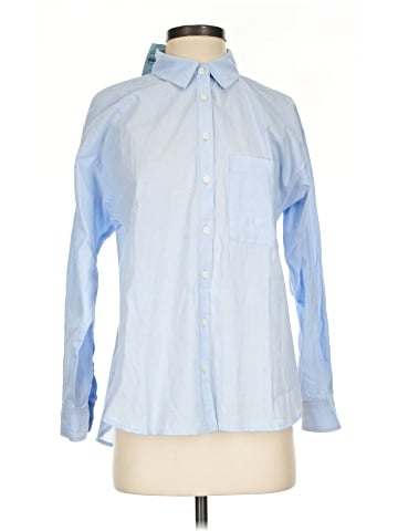 Ann Taylor LOFT Long Sleeve Button-Down Shirt (view 1)